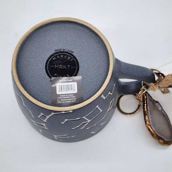Market Finds Constellation Coffee Tea Mug 14 oz w/ Keychain NEW - Picture 5 of 5